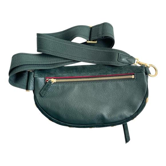 Hammitt Green Crossbody Bag with Gold Accents - Picture 3 of 9